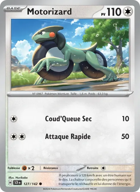 Cyclizar [Tail Snap | Speed Attack]