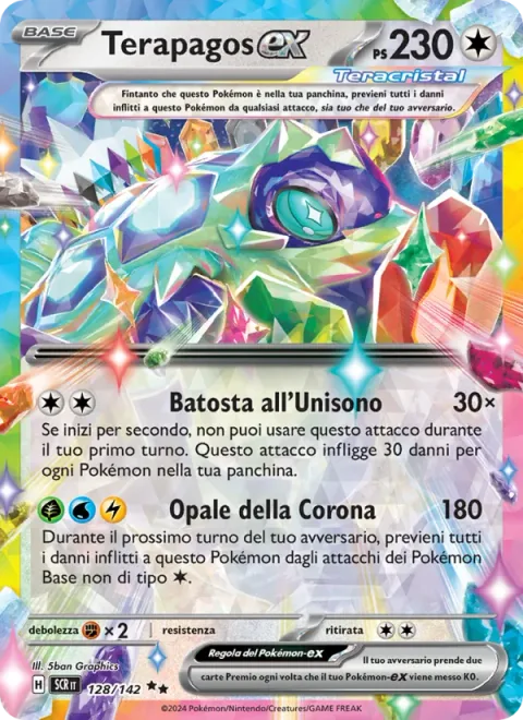Terapagos ex [Unified Beatdown | Crown Opal]