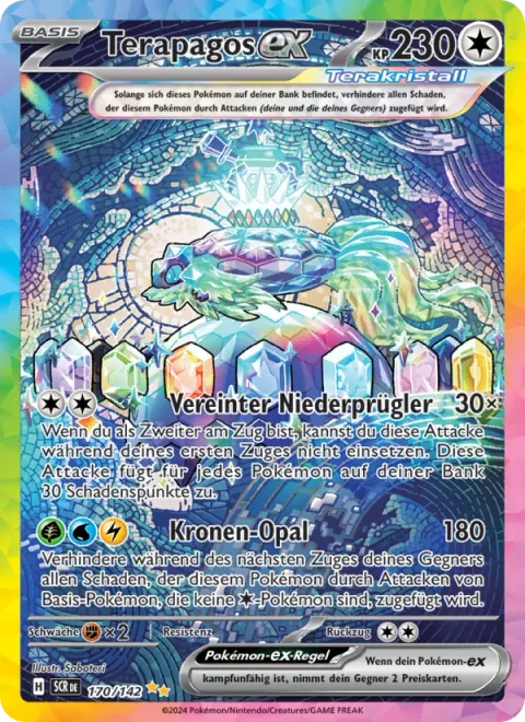 Terapagos ex [Unified Beatdown | Crown Opal]