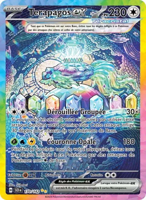 Terapagos ex [Unified Beatdown | Crown Opal]