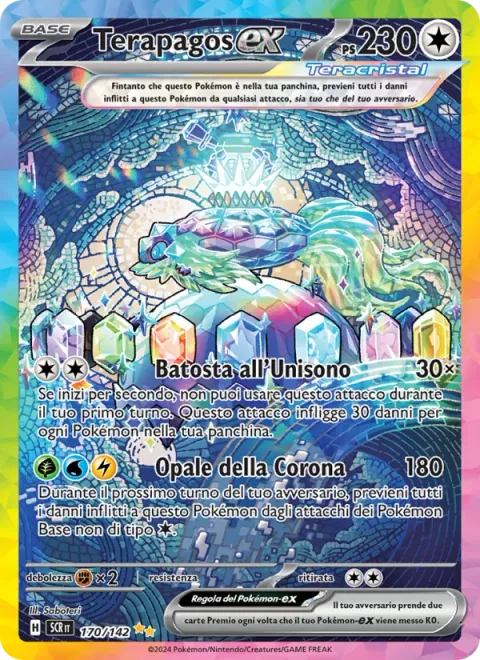Terapagos ex [Unified Beatdown | Crown Opal]