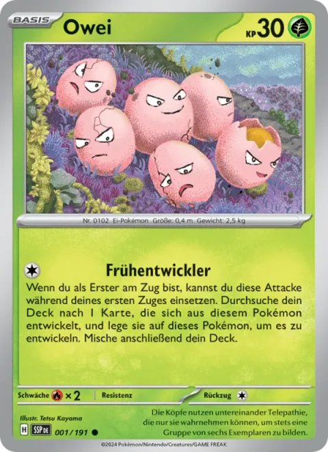 Exeggcute [Precocious Evolution]