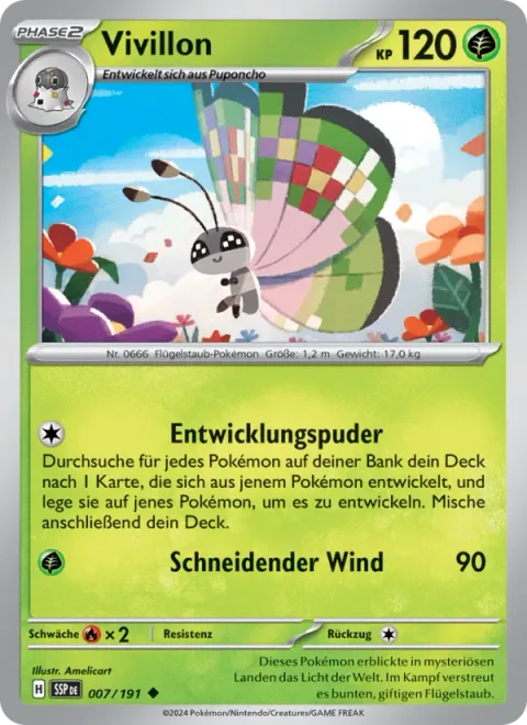 Vivillon [Evo-Powder | Cutting Wind]