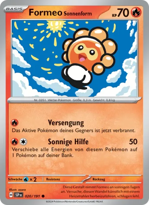 Castform Sunny Form [Singe | Sunny Assist]