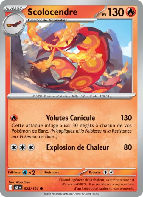 Centiskorch [Billowing Heat Wave | Heat Blast]