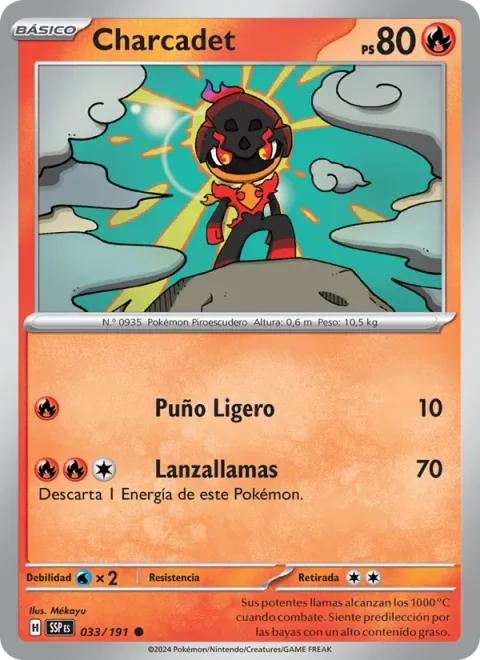 Charcadet [Light Punch | Flamethrower]
