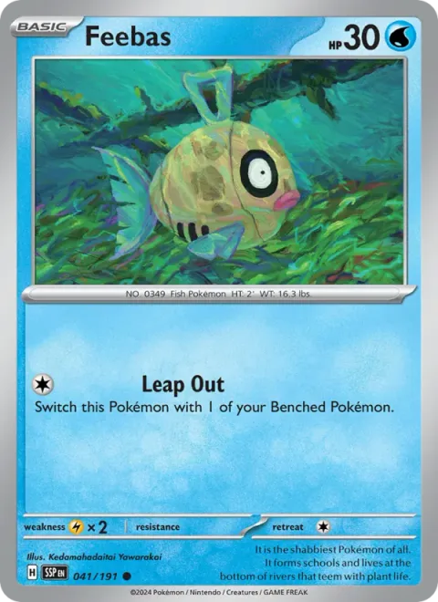 Feebas [Leap Out]
