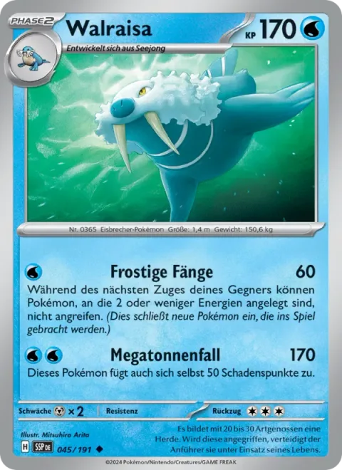 Walrein [Frigid Fangs | Megaton Fall]