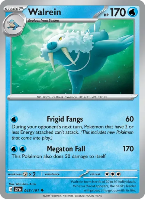 Walrein [Frigid Fangs | Megaton Fall]