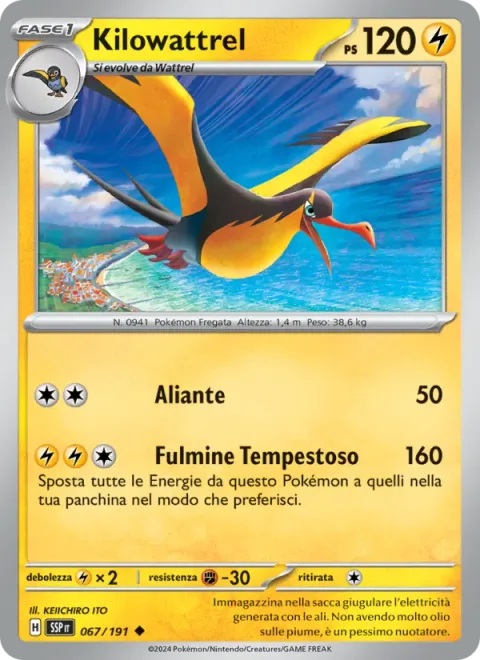 Kilowattrel [Glide | Storm Bolt]