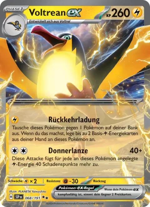 Kilowattrel ex [Return Charge | Thunder Lance]