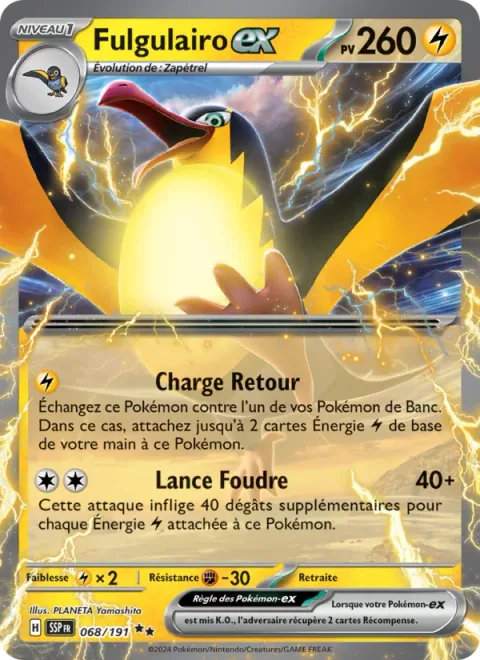 Kilowattrel ex [Return Charge | Thunder Lance]