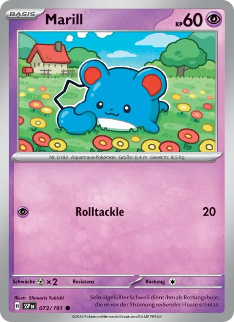 Marill [Rolling Tackle]