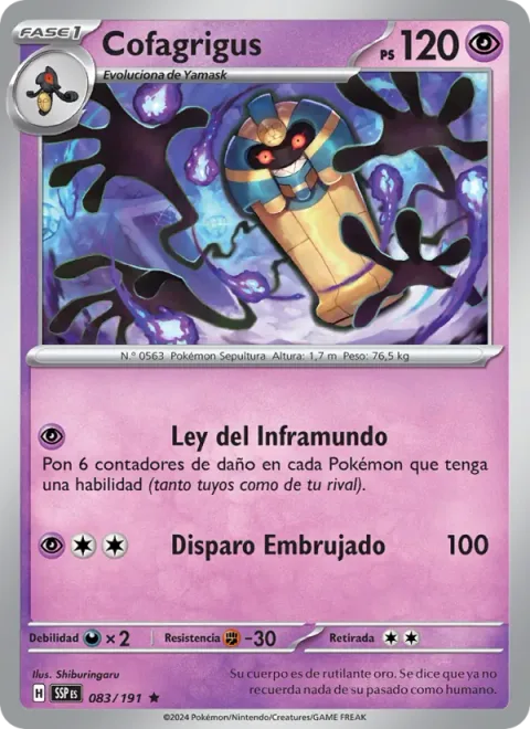 Cofagrigus [Law of the Underworld | Spooky Shot]