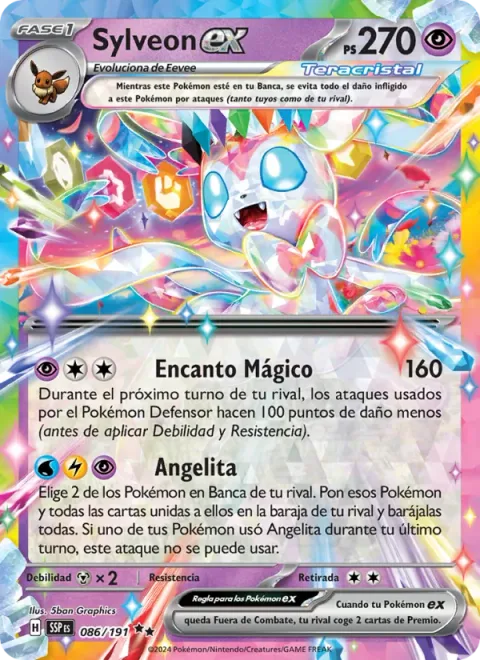 Sylveon ex [Magical Charm | Angelite]