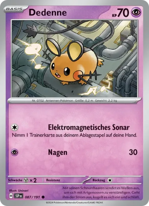 Dedenne [Electromagnetic Sonar | Gnaw]