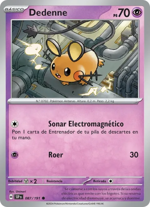 Dedenne [Electromagnetic Sonar | Gnaw]