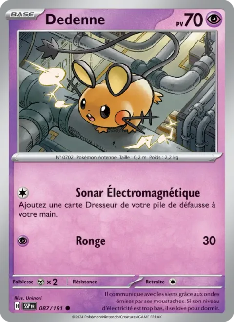 Dedenne [Electromagnetic Sonar | Gnaw]