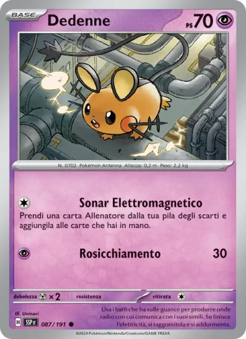 Dedenne [Electromagnetic Sonar | Gnaw]