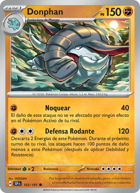 Donphan [Knock Flat | Guarded Rolling]