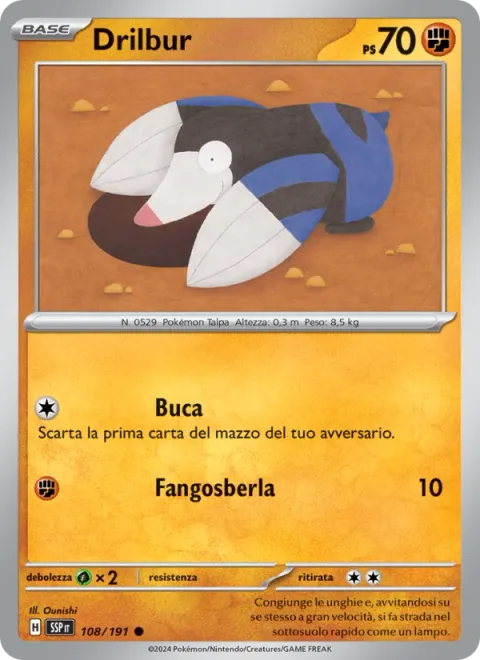 Drilbur [Burrow | Mud-Slap]