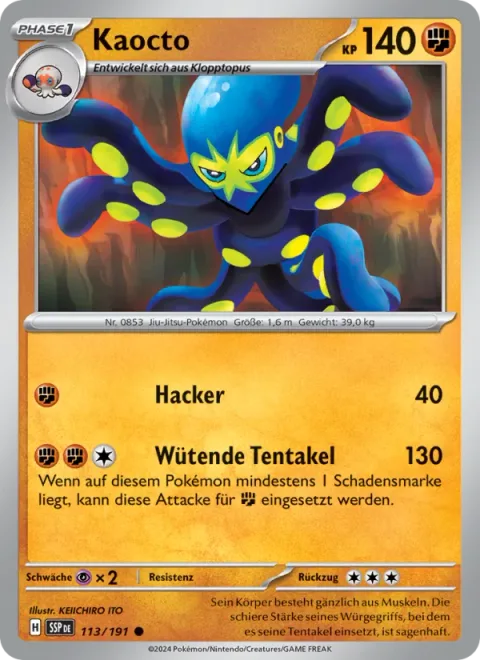 Grapploct [Chop | Raging Tentacles]