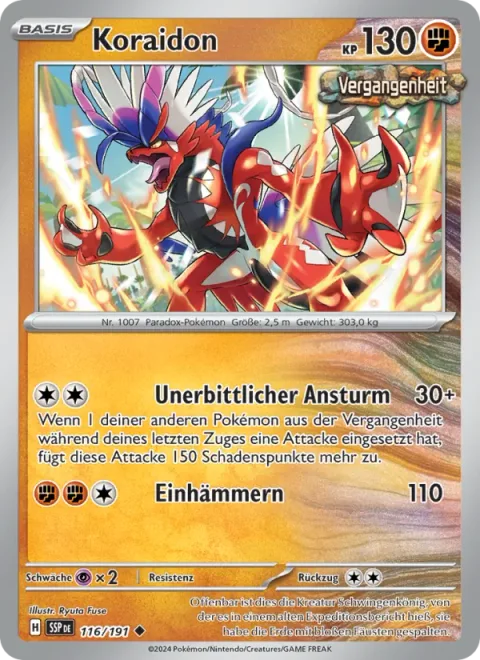 Koraidon [Unrelenting Onslaught | Hammer In]