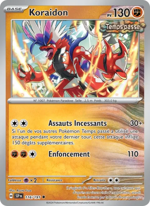 Koraidon [Unrelenting Onslaught | Hammer In]
