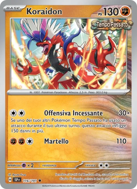 Koraidon [Unrelenting Onslaught | Hammer In]