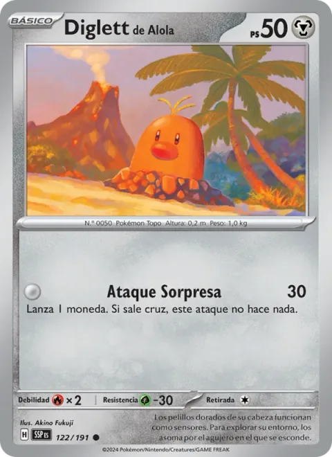 Alolan Diglett [Surprise Attack]