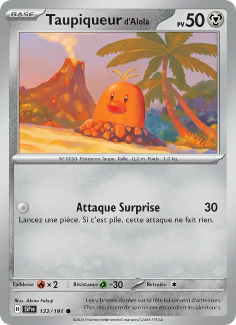 Alolan Diglett [Surprise Attack]