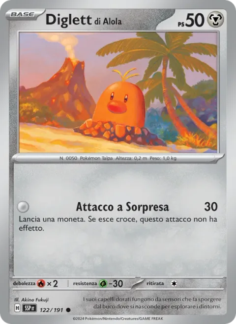 Alolan Diglett [Surprise Attack]