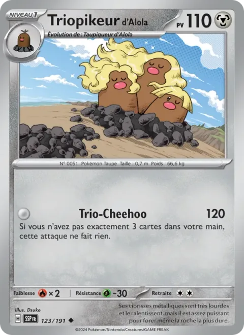 Alolan Dugtrio [Trio-Cheehoo]