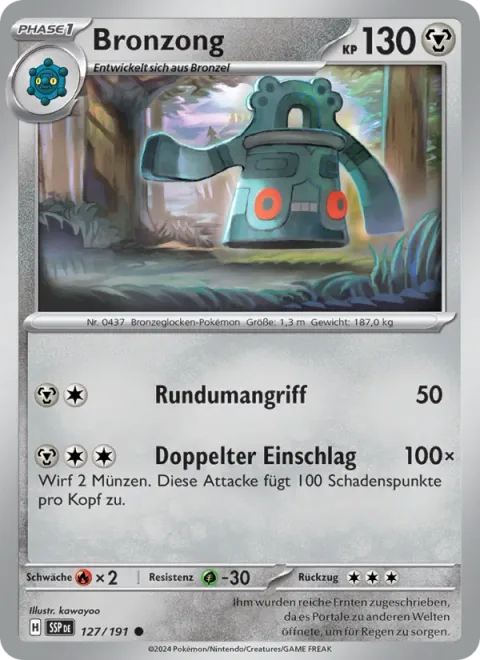 Bronzong [Spinning Attack | Double Impact]