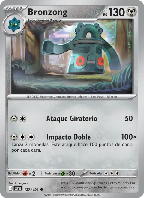 Bronzong [Spinning Attack | Double Impact]
