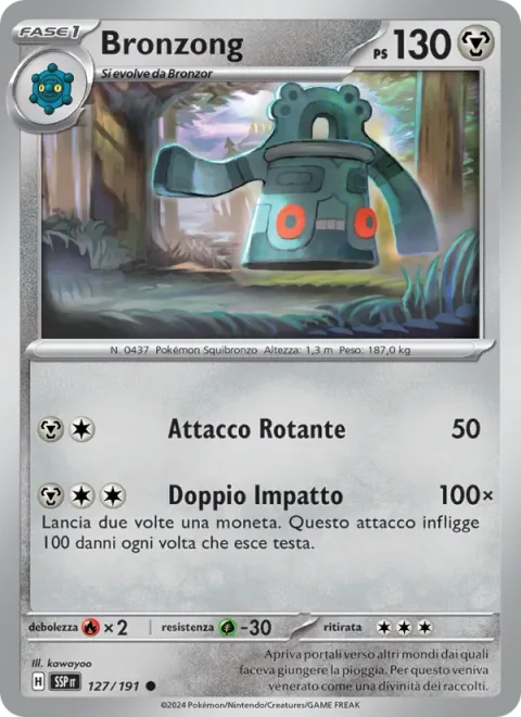 Bronzong [Spinning Attack | Double Impact]
