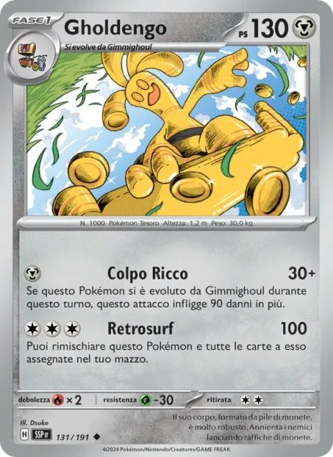 Gholdengo [Strike It Rich | Surf Back]