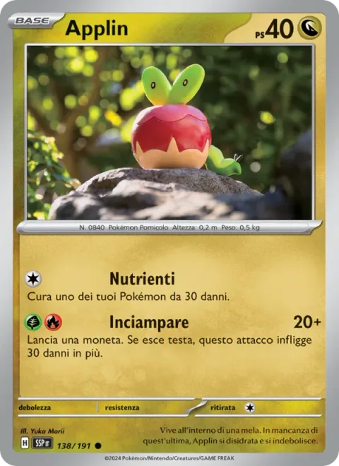 Applin [Nutrients | Trip Over]