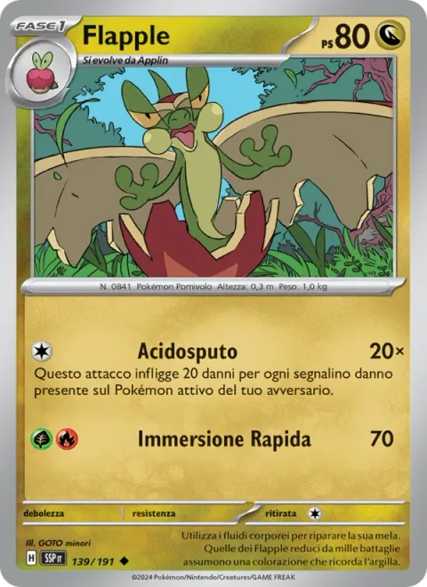Flapple [Acidic Spit | Speed Dive]