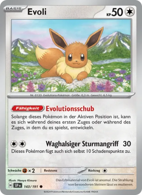 Eevee [Boosted Evolution | Reckless Charge]