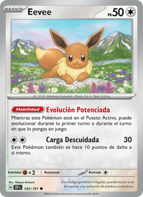 Eevee [Boosted Evolution | Reckless Charge]