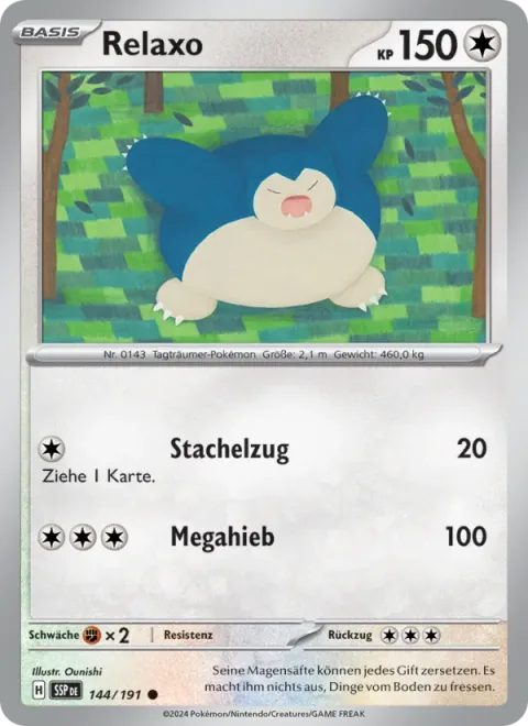Snorlax [Spike Draw | Mega Punch]