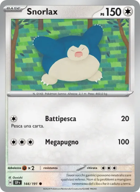 Snorlax [Spike Draw | Mega Punch]