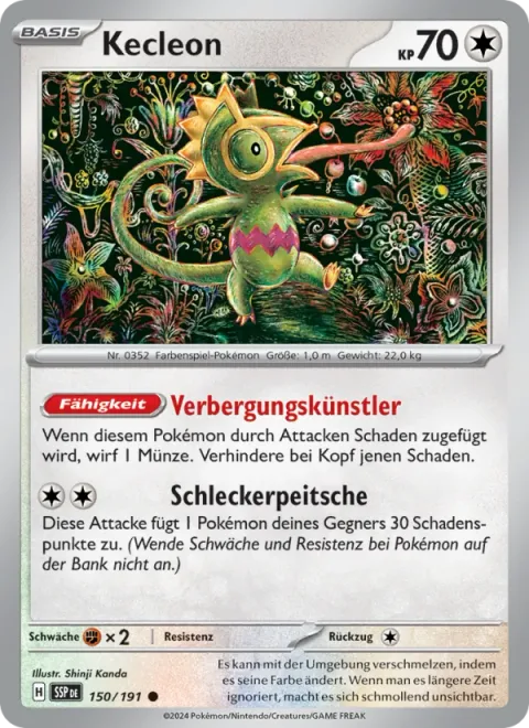 Kecleon [Expert Hider | Lick Whip]