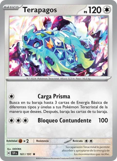 Terapagos [Prism Charge | Hard Tackle]