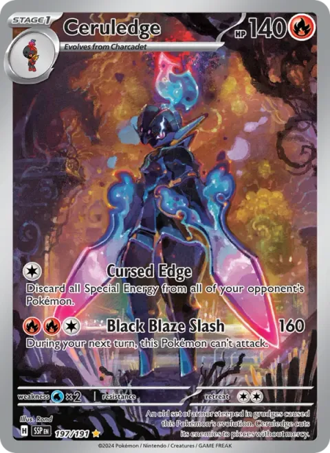 Ceruledge [Cursed Edge | Black Blaze Slash]