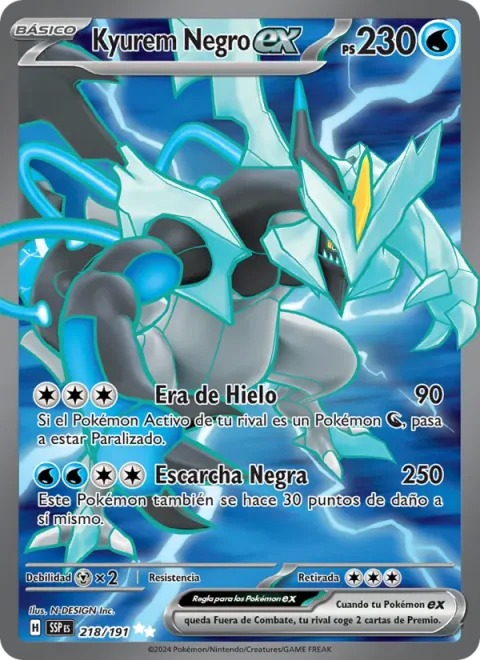 Black Kyurem ex [Ice Age | Black Frost]