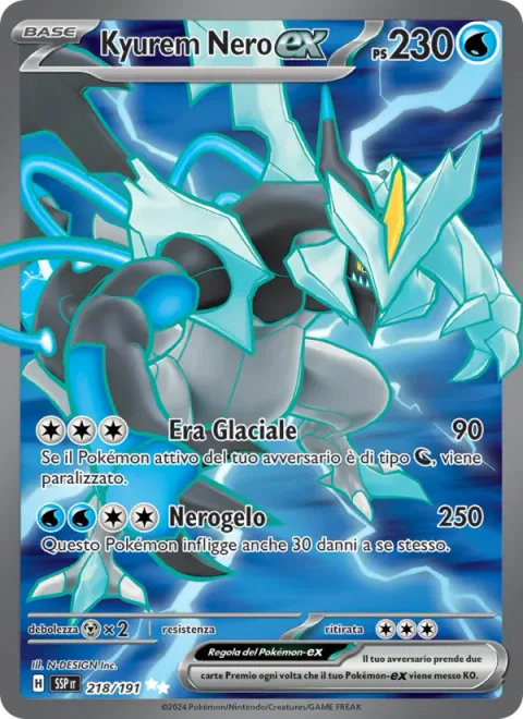 Black Kyurem ex [Ice Age | Black Frost]