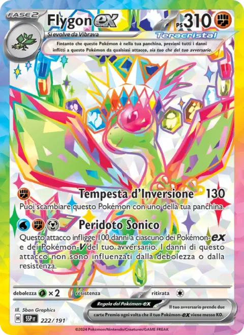 Flygon ex [Reversing Storm | Sonic Peridot]