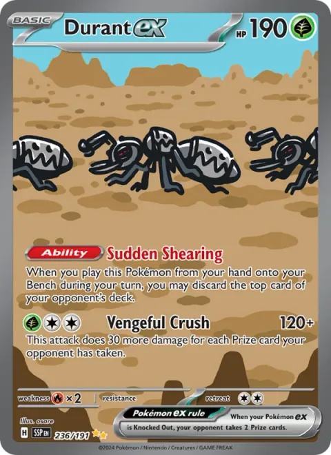Durant ex [Sudden Shearing | Vengeful Crush]